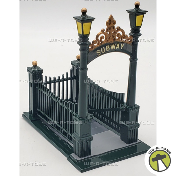 Department 56 City Subway Entrance Christmas in The City Series Porcelain