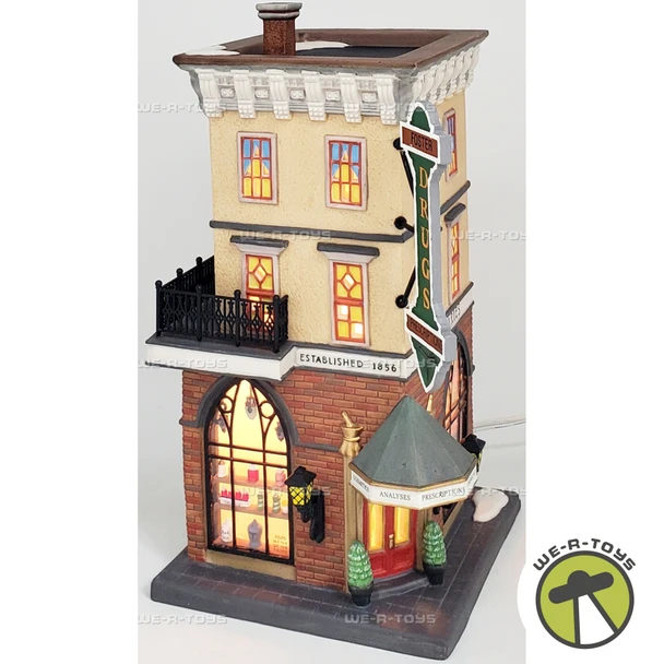 Department 56 Foster Pharmacy Christmas in the City 58916