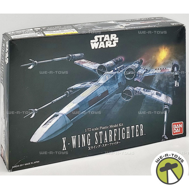 Star Wars X-Wing Starfighter 1:72 Scale Model Kit Bandai 91406