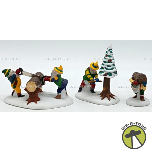 Department 56 Woodsmen Elves Heritage Village Series 56308