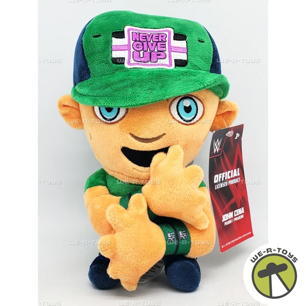 WWE John Cena Never Give Up Plush Official Licensed Product 03027