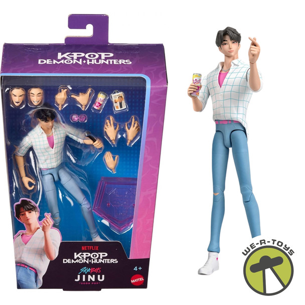 Kpop Demon Hunters Saja Boys Jinu Soda Pop Action Figure