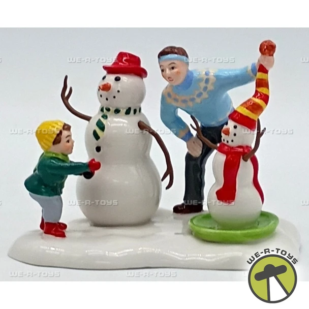 Department 56 Original Snow Village Like Father Like Son Accessory Figurine