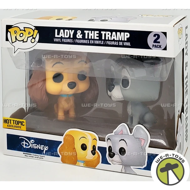 Funko POP Disney Lady and the Tramp Vinyl Figure 2 Pack