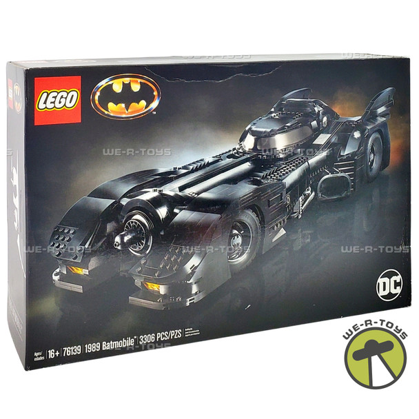 LEGO DC Batman 1989 Batmobile 3306 Piece Building Kit 76139