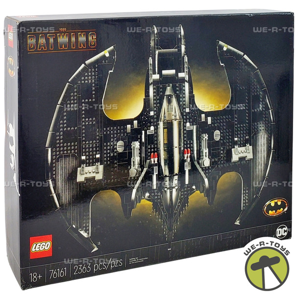 LEGO DC 1989 Batwing Set 2363 Piece Building Set 76161