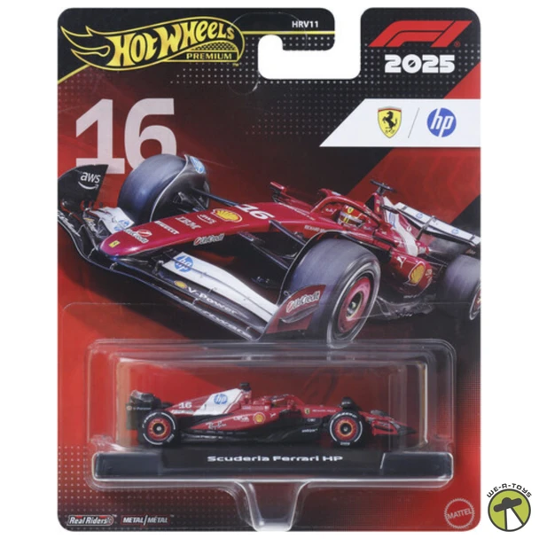 Hot Wheels Premium F1 Scuderia Ferrari HP #16 Diecast Car 2025 Charles Leclerc