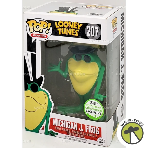 Funko POP Animation Looney Tunes Michigan J. Frog 207 Vinyl Figure
