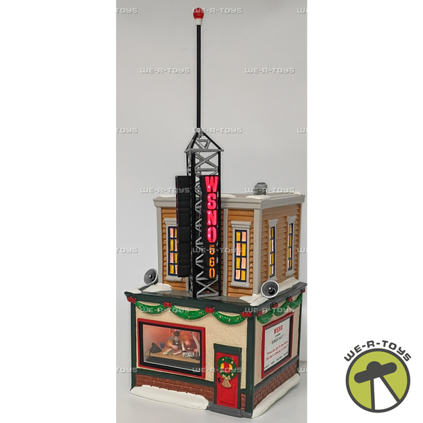 Department 56 WSNO Radio Station The Original Snow Village 55010