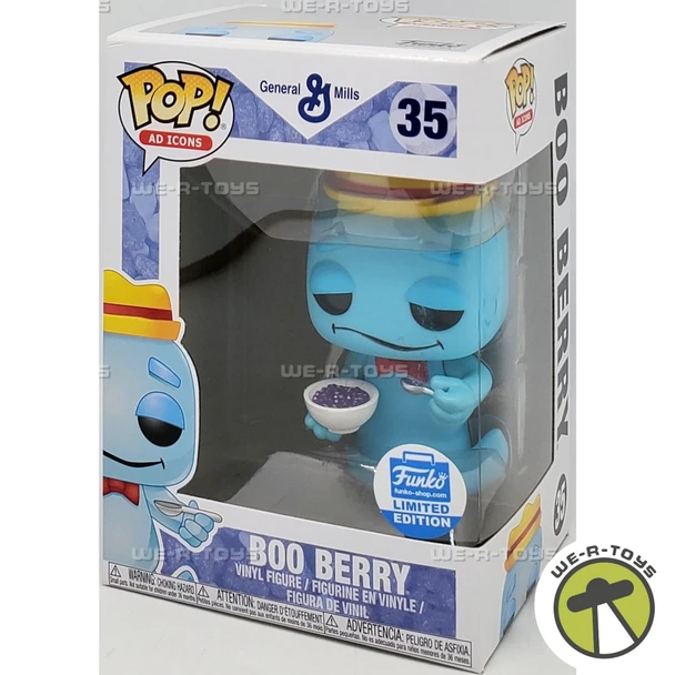 Funko POP Ad Icons General Mills Boo Berry 35 Vinyl FIgure