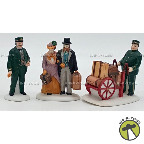 Department 56 Holiday Travelers Set of 3 Heritage Village Accessories 55719