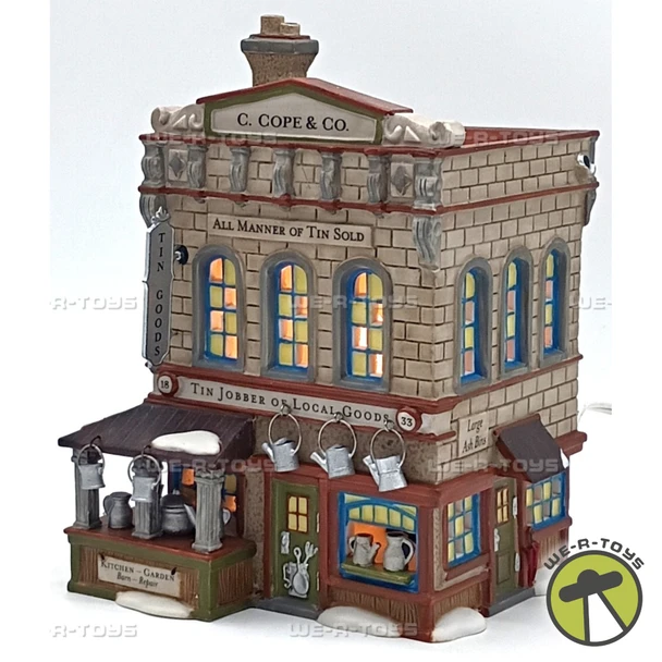 Department 56 C. Cope and Co. Tin Jobber New England Village Series 799925