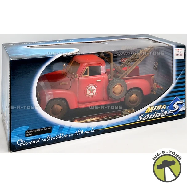 Mira by Solido 1963 Chevrolet Texaco Tow Truck 1:18 Scale Die Cast