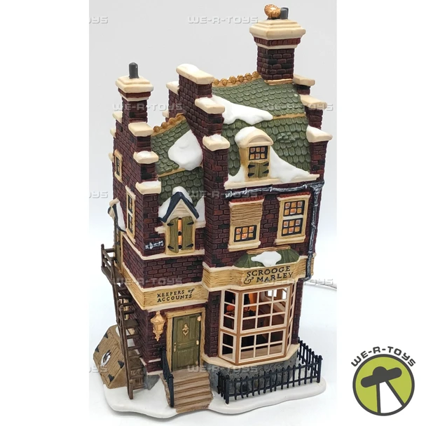 Department 56 Scrooge and Marley Counting House Dickens Village Series 65005