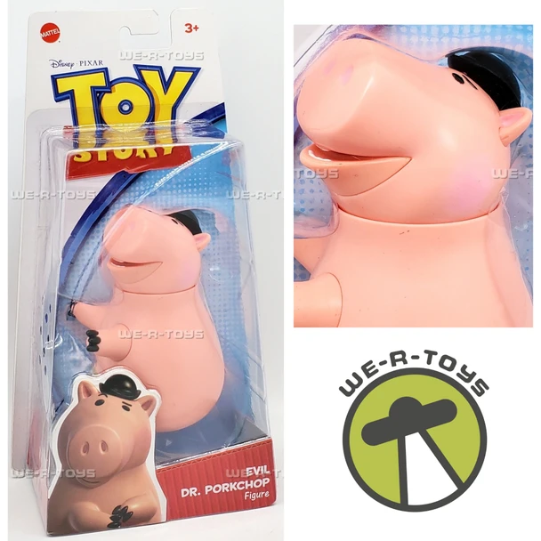 Disney Pixar Toy Story Evil Dr. Porkchop Action FIgure 2010 Mattel V0755