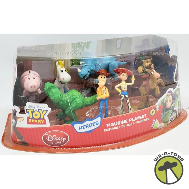 Disney Pixar Toy Story Heroes Figurine Playset Disney Store 70962