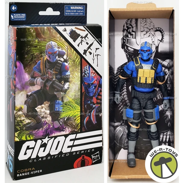 G.I. Joe Classified Cobra Range Viper Action Figure 11668 Hasbro 2023