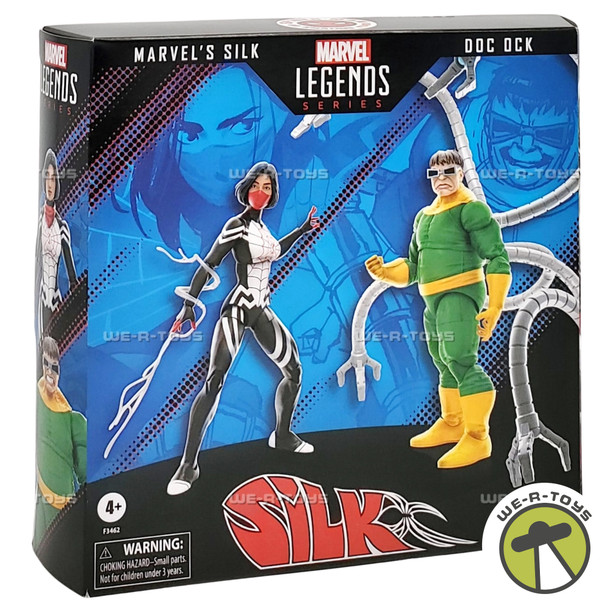 Marvel Legends Series Spider-Man 60th Anniversary Marvel's Silk and Doc Ock