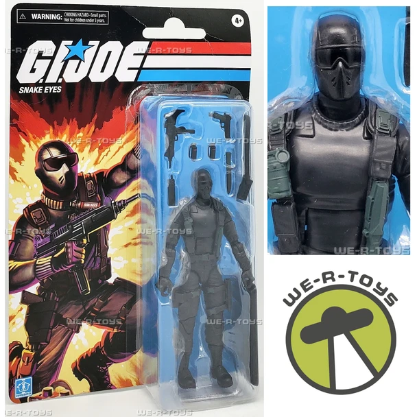 G.I. Joe Snake Eyes Action Figure 2022 Hasbro F4771