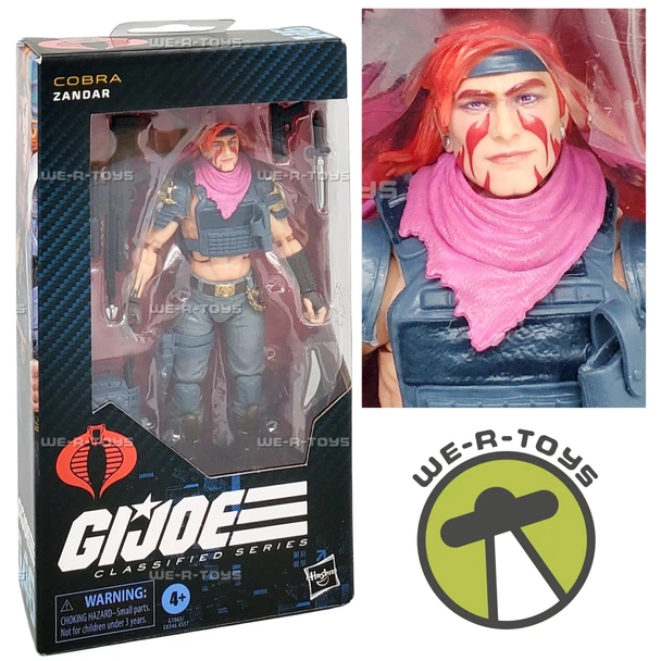 G.I. Joe Classified Series 146 Dreadnok Zandar Action Figure 2025 Hasbro G1065