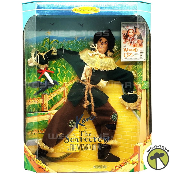 Ken as The Scarecrow Barbie Doll Hollywood Legends The Wizard of Oz 1996 Mattel