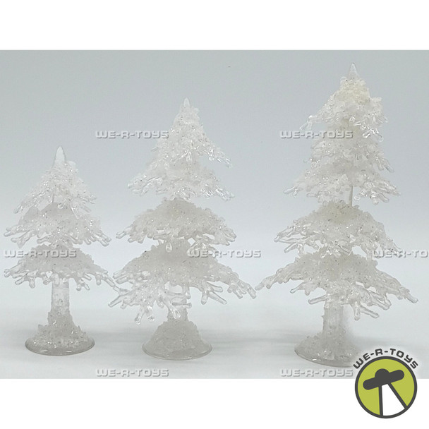 Department 56 Icy Trees Small Set of 3 Village Accessories 2000 Item 52889