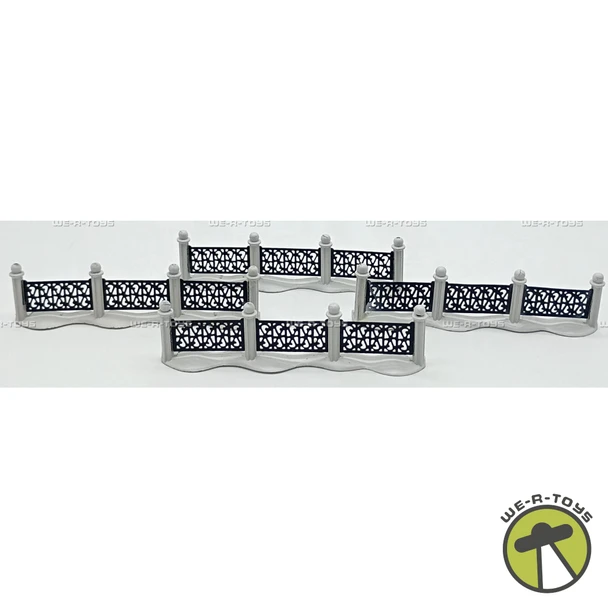 Department 56 Village Wrought Iron Fence 4 Pieces 59994