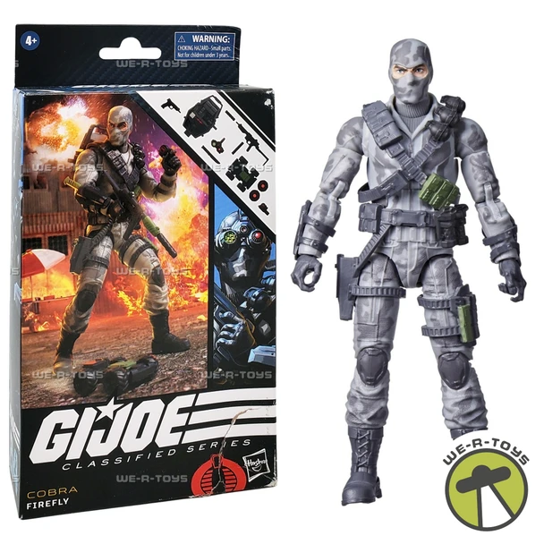 G.I. Joe Classified Series 84 Cobra Firefly Action Figure 2023 Hasbro F7466