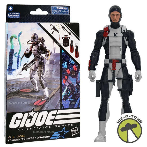 G.I. Joe Classified Series 73 Edward Torpedo Leialoha Action Figure Hasbro F7467