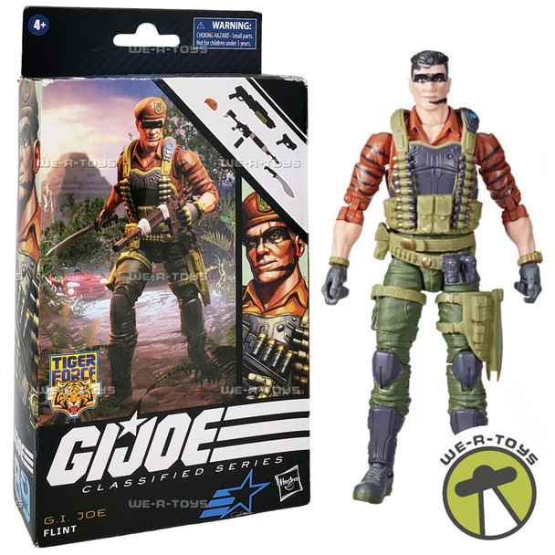 G.I. Joe Classified Series 89 Tiger Force Flint Action Figure 2023 Hasbro F8377