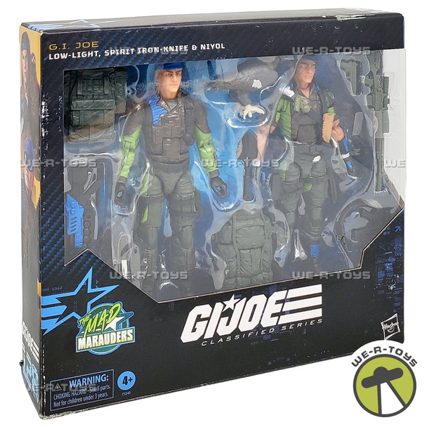 G.I. Joe Classified 128 Mad Marauders Low-Light Spirit Iron-Knife & Niyol F9240