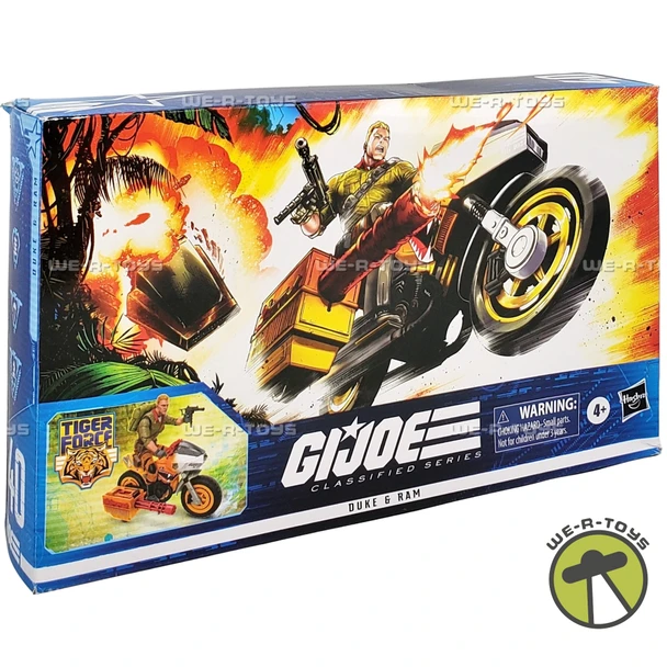 G.I. Joe Classified Series 40 Duke & Ram Action Figure & Vehicle F4924