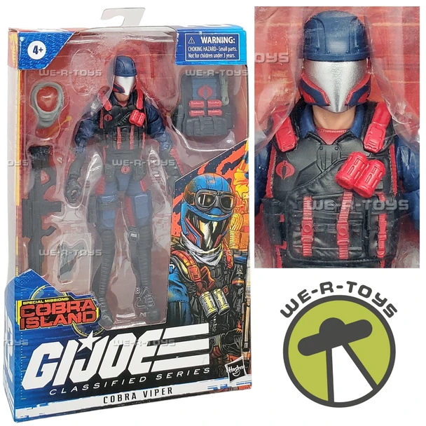 G.I. Joe Classified Series 22 Cobra Island Cobra Viper Action Figure F1336