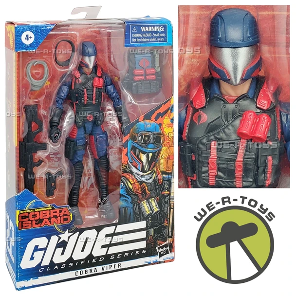 G.I. Joe Classified Series 22 Cobra Island Cobra Viper Action Figure No. F1336