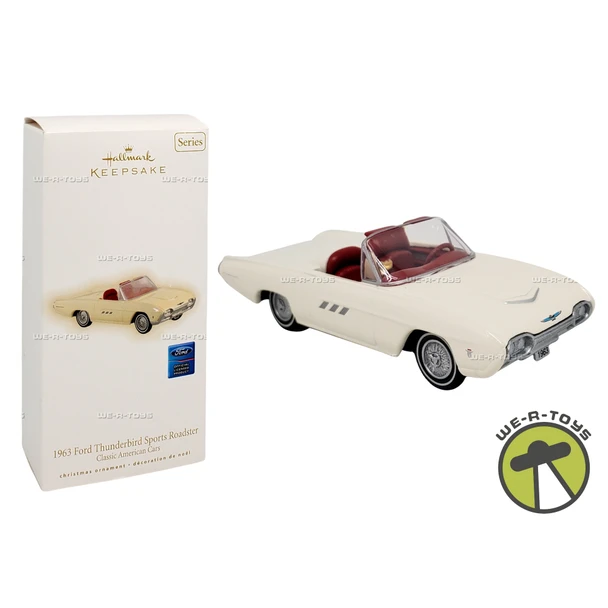 Hallmark Keepsake 1963 Ford Thunderbird Sports Roadster Christmas Ornament