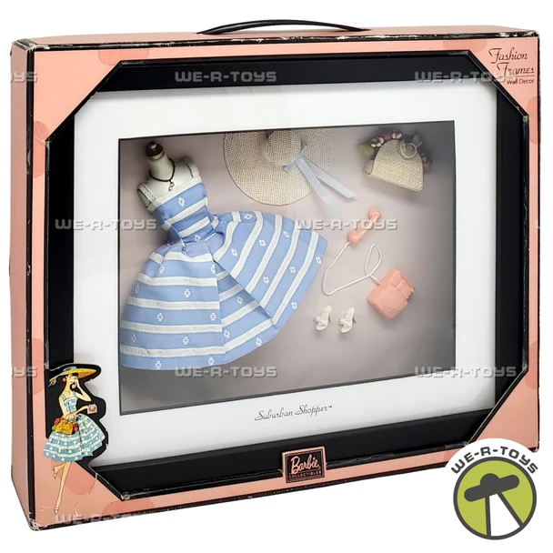 Suburban Shopper Barbie Fashion Frames Wall Decor 2003 Mattel B6524