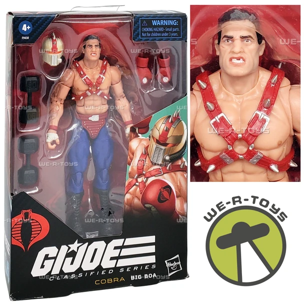 G.I. Joe Classified Series 114 Cobra Big Boa Action Figure 2024 Hasbro F9430