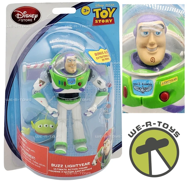 Disney Pixar Toy Story Buzz Lightyear and Alien Figures 0327B