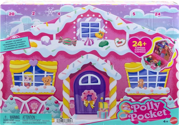 Polly Pocket Dolls Advent Calendar Mattel