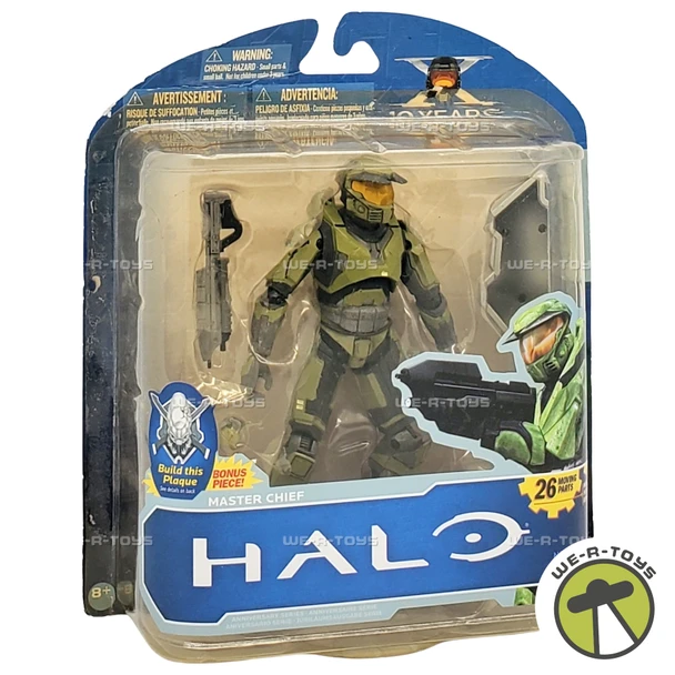 Halo Combat Evolved Master Chief Action Figure 10 Years McFarlane Toys 18911