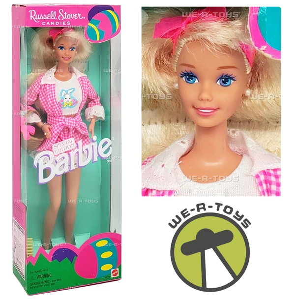 Russell Stover Candies Barbie Doll 1995 Mattel 14956 14956