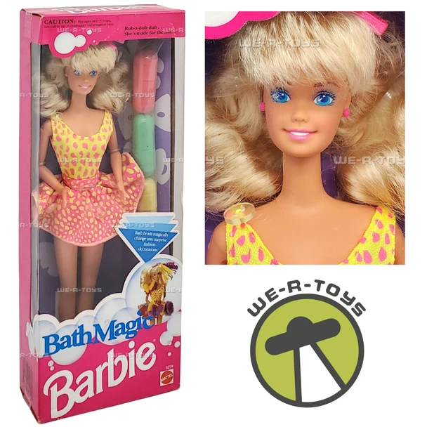 Bath Magic Barbie Doll 1991 Mattel 5274