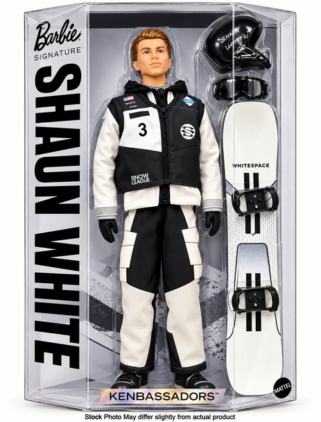 Shaun White Kenbassador Ken Doll: