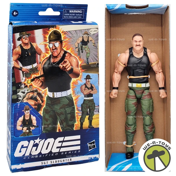 G.I. Joe Classified Series 53 Sgt. Slaughter Action Figure 2022 Hasbro F4555