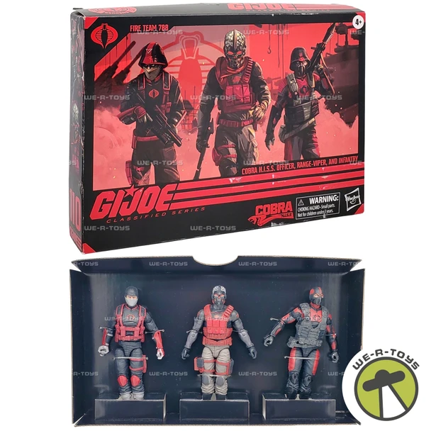 G.I. Joe Classified Series Cobra HISS Fire Team 788 Set of 3 Action FiguresG0168