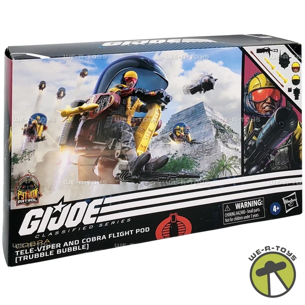 G.I. Joe Classified Series 98 Python Patrol Tele-Viper & Cobra Flight Pad F8395