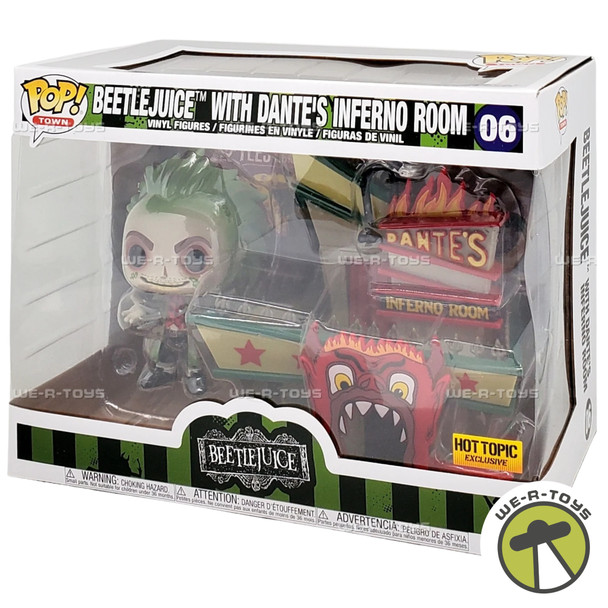Funko POP Town Beetlejuice with Dante's Inferno Room 06 Vinyl Figure