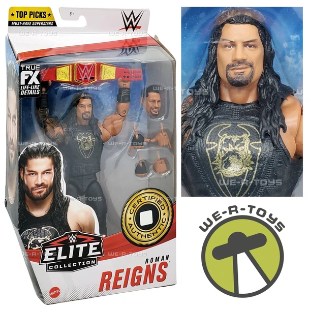 WWE Elite Collection Roman Reigns Top Picks Action Figure Mattel GVB96
