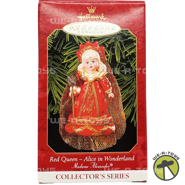 Hallmark Keepsake Ornament Red Queen Alice in Wonderland Madame Alexander 1999