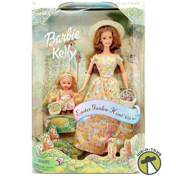 Barbie & Kelly Easter Garden Hunt Doll Gift Set Special Edition 2000 Mattel